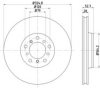 TEXTAR 92210305 Brake Disc